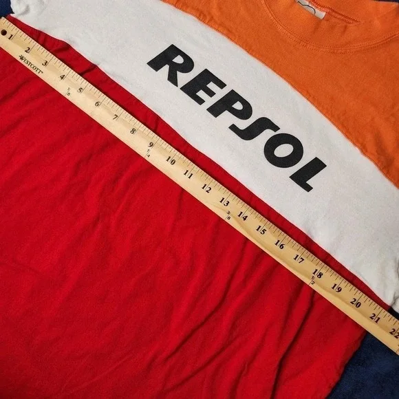 Repsol orange red and white sportswear shirt sportswear - Picture 5 of 8